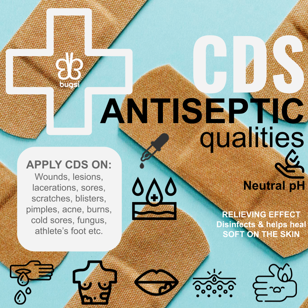 BUGSI CDS Antiseptic Qualities